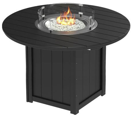 Lumin Fire Pit 60" Round Table from LuxCraft