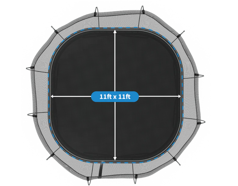 Springfree 11' x 11' Large Square Trampoline - Guaranteed Lowest Price