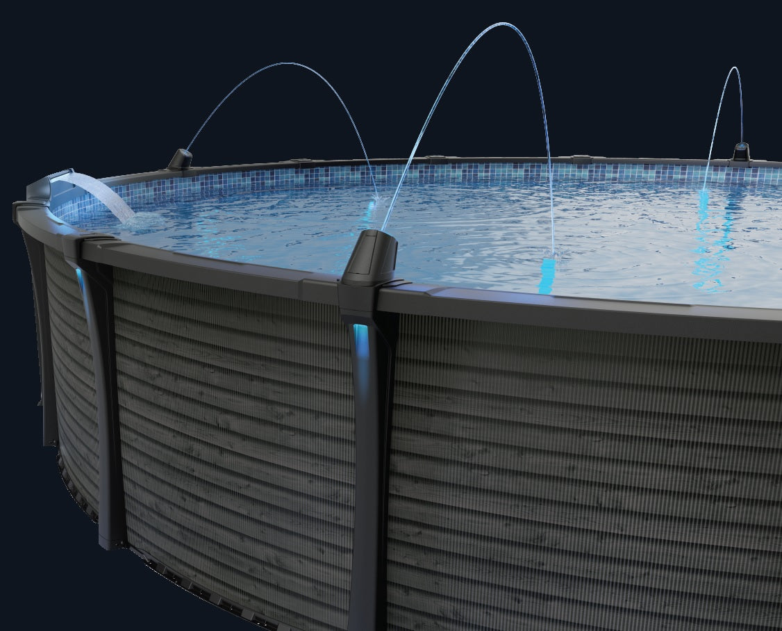 Carvin® Premium Series Equinox™ Lava Above Ground Swimming Pool