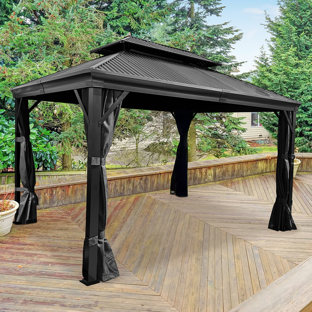 12' x 16' Medinah Hard Top Sun Shelter