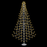 This image shows the 6 ft. birch wall tree on a black background.