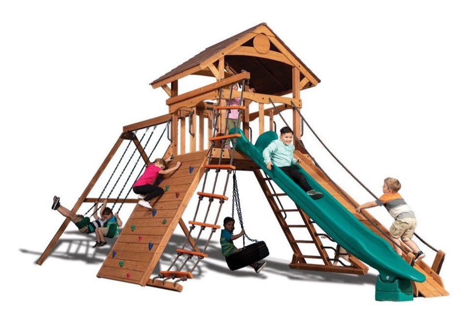 Olympian Summit Playset | Backyard Playsets | Backyard Swing Sets