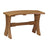 This is the Antique Mahogany colored Table Bench on a white background.