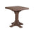 This is the Chestnut Brown colored square dining table on a white background.