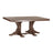 This is the Chestnut Brown colored dining table on a white background.