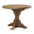 This is the Antique Mahogany colored round dining table on a white background.