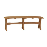 This is the Antique Mahogany colored Table Bench on a white background.