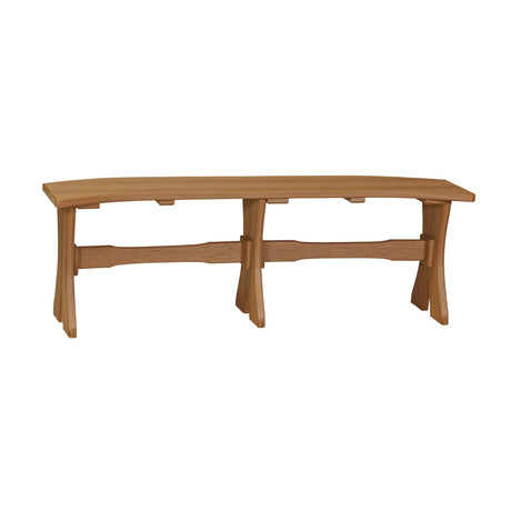 This is the Antique Mahogany colored Table Bench on a white background.