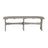 This is the Weatherwood colored Table Bench on a white background.