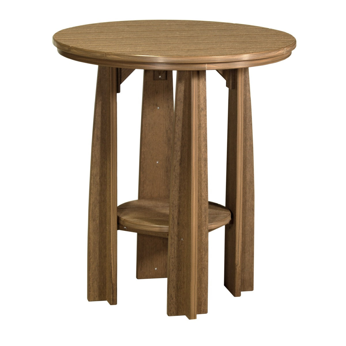 This is the Antique Mahogany colored Balcony Table on a white background.