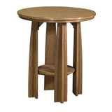 This is the Antique Mahogany colored Balcony Table on a white background.
