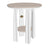 This is the Birch and White colored Balcony Table on a white background.