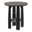 This is the Coastal Gray and Black colored Balcony Table on a white background.