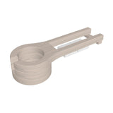 This is the Birch and White colored cup holder on a white background.