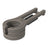 This is the Coastal Gray and Black colored cup holder on a white background.