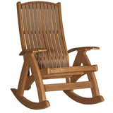 This is the Antique Mahogany colored Comfort Chair on a white background.