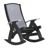 This is the Dove Gray and Black colored Comfort Chair on a white background.