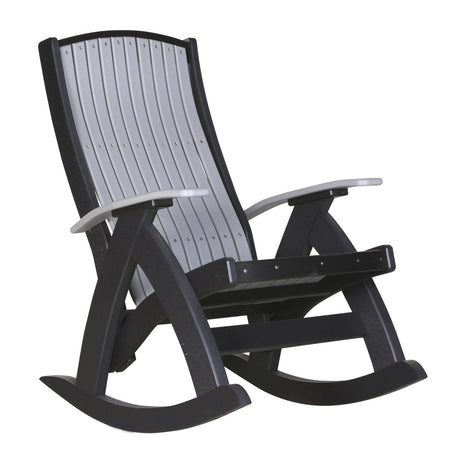 This is the Dove Gray and Black colored Comfort Chair on a white background.