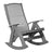 This is the Dove Gray and Slate colored Comfort Chair on a white background.
