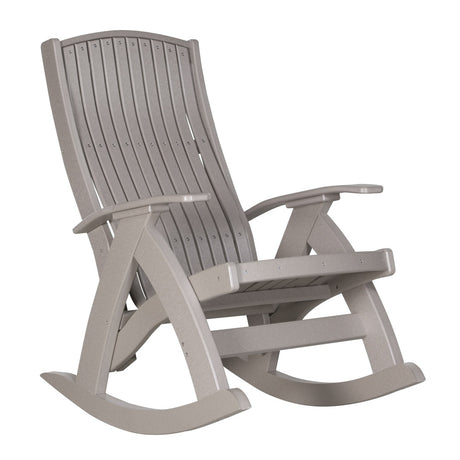 This is the Weatherwood colored Comfort Chair on a white background.