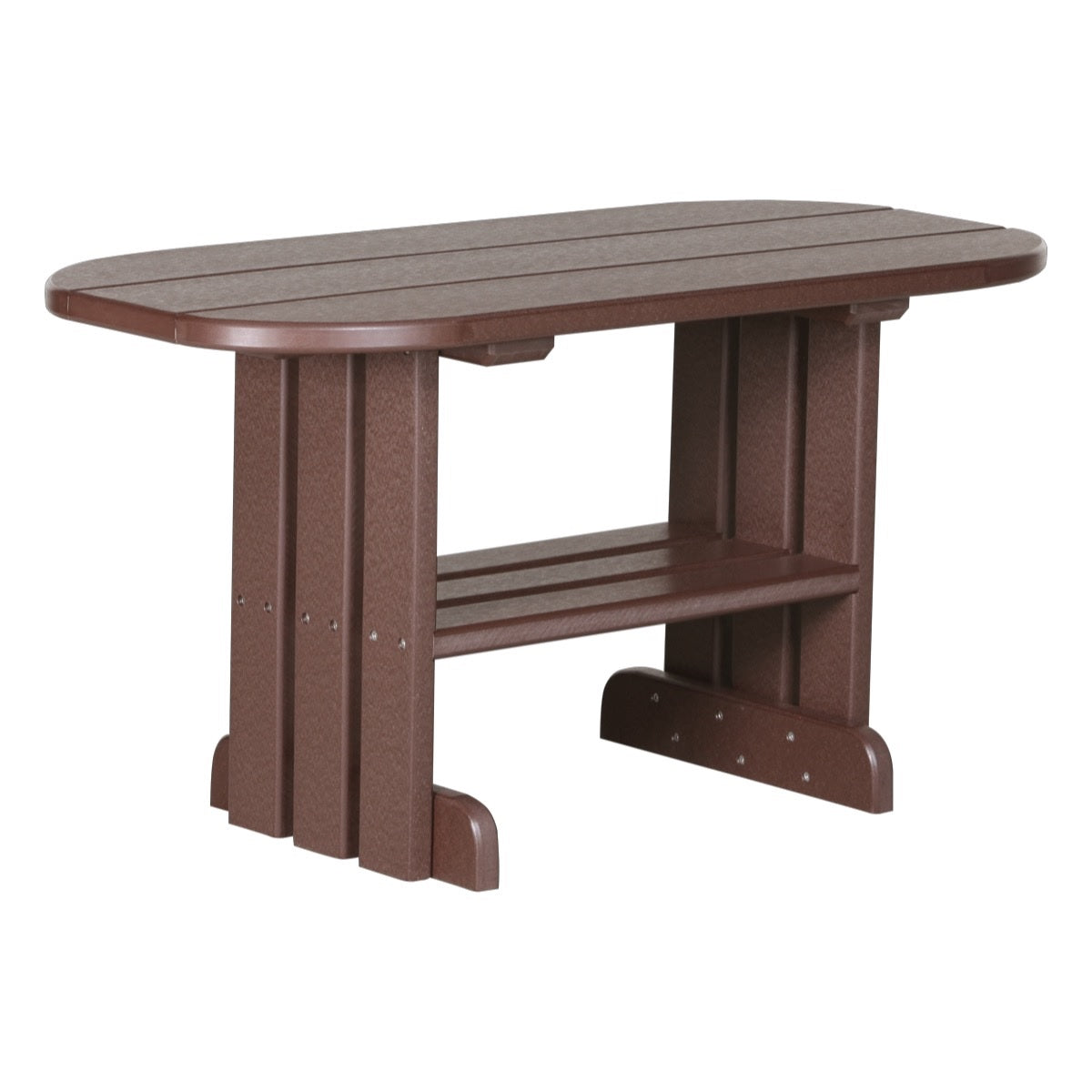This is the Chestnut Brown colored coffee table on a white background.