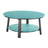 This is the Aruba Blue and Black colored conversation table on a white background.