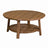 This is the Antique Mahogany colored conversation table on a white background.