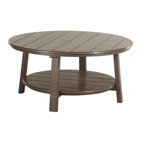 This is the Chestnut Brown colored conversation table on a white background.