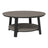 This is the Coastal Gray and Black colored conversation table on a white background.