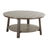 This is the Weatherwood and Chestnut Brown colored conversation table on a white background.