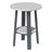 This is the Dove Gray and Slate colored end table on a white background.