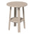 This is the Weatherwood colored end table on a white background.