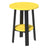 This is the Yellow and Black colored end table on a white background.