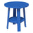 This is the Blue colored end table on a white background.