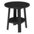 This is the Black colored end table on a white background.