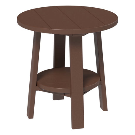 This is the Chestnut Brown colored end table on a white background.