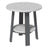 This is the Dove Gray and Slate colored end table on a white background.