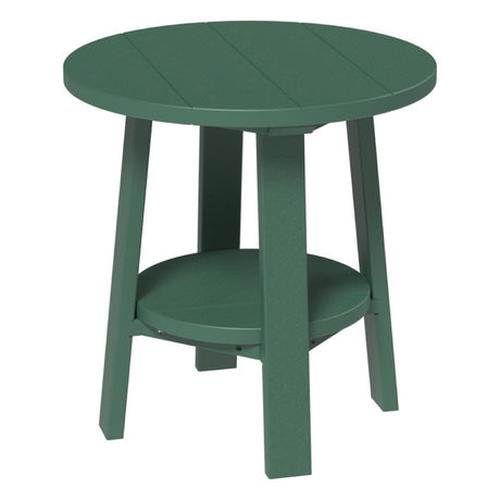 This is the Green colored end table on a white background.