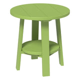 This is the Lime Green colored end table on a white background.