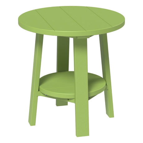 This is the Lime Green colored end table on a white background.