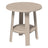 This is the Weatherwood colored end table on a white background.