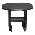 This is the Black colored end table on a white background.