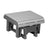 This is the Dove Gray and Slate colored glider footrest on a white background.
