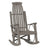 This is the Coastal Gray colored Grandpa's Rocker Chair on a white background.