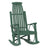 This is the Green colored Grandpa's Rocker Chair on a white background.