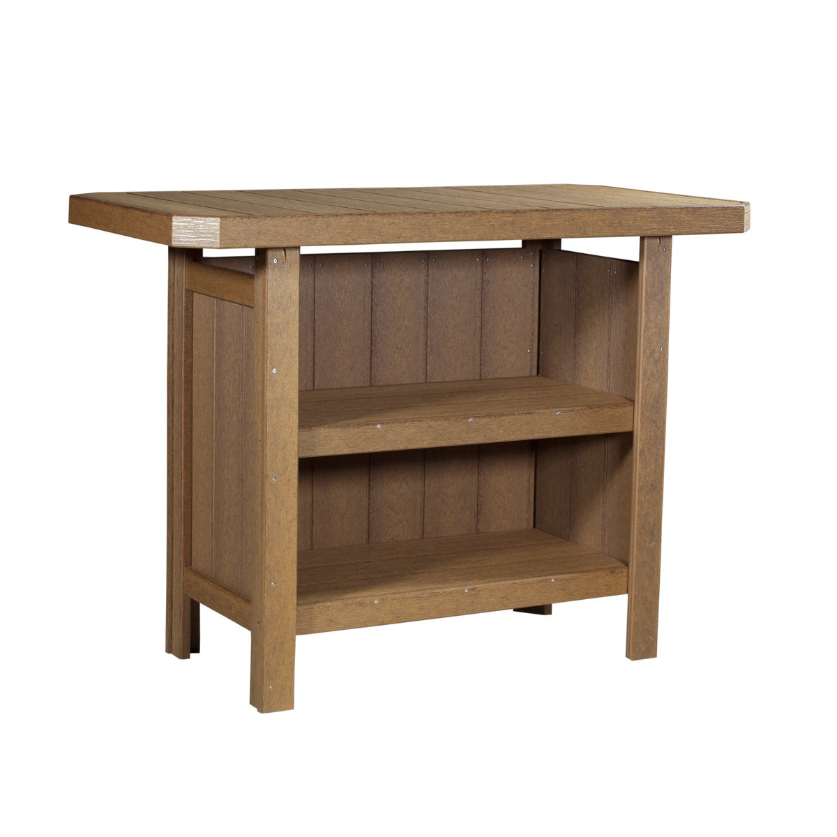 This is the Antique Mahogany colored Serving Bar on a white background.