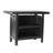 This is the Black colored Serving Bar on a white background.