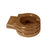 This is the Antique Mahogany colored cup holder add-on on a white background.