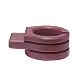 This is the Cherrywood colored cup holder add-on on a white background.