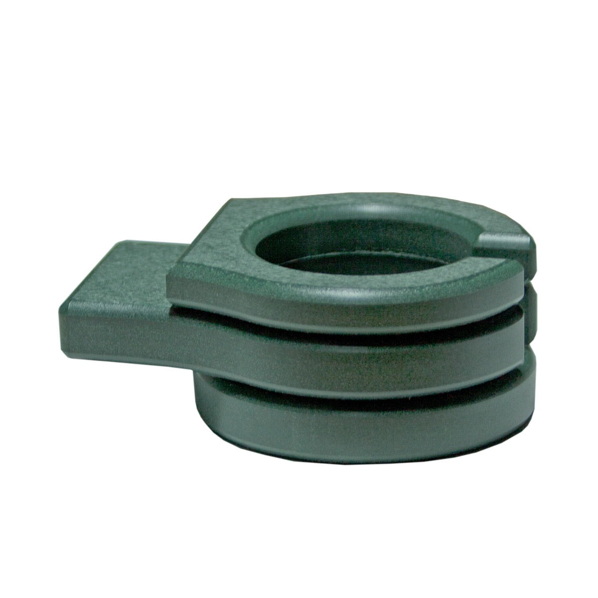 This is the Green colored cup holder add-on on a white background.